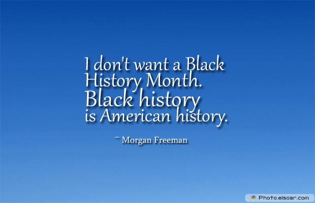  dont want a Black History Month Black history is American history