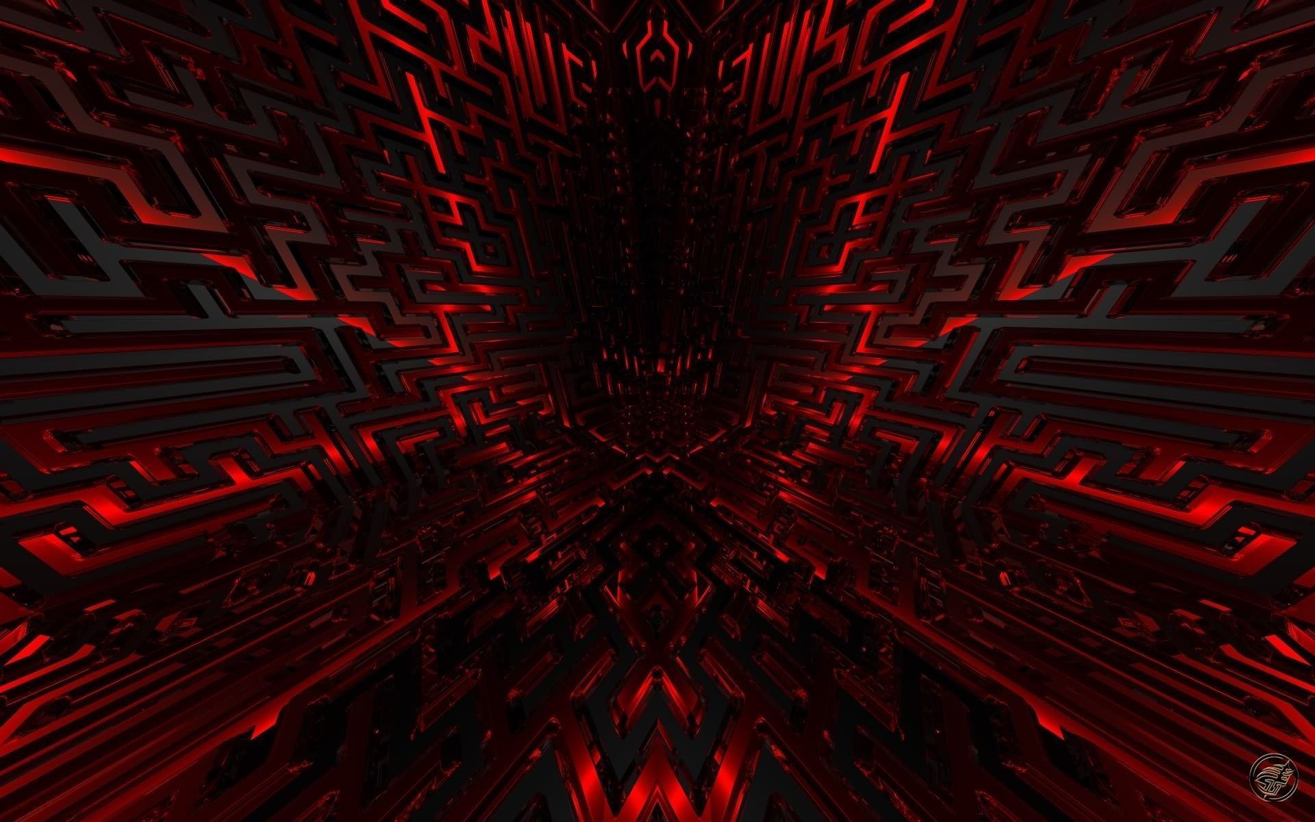 Red Computer Wallpaper On