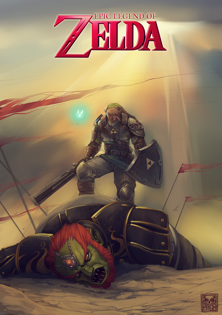 Epic Legend Of Zelda By Pa Go