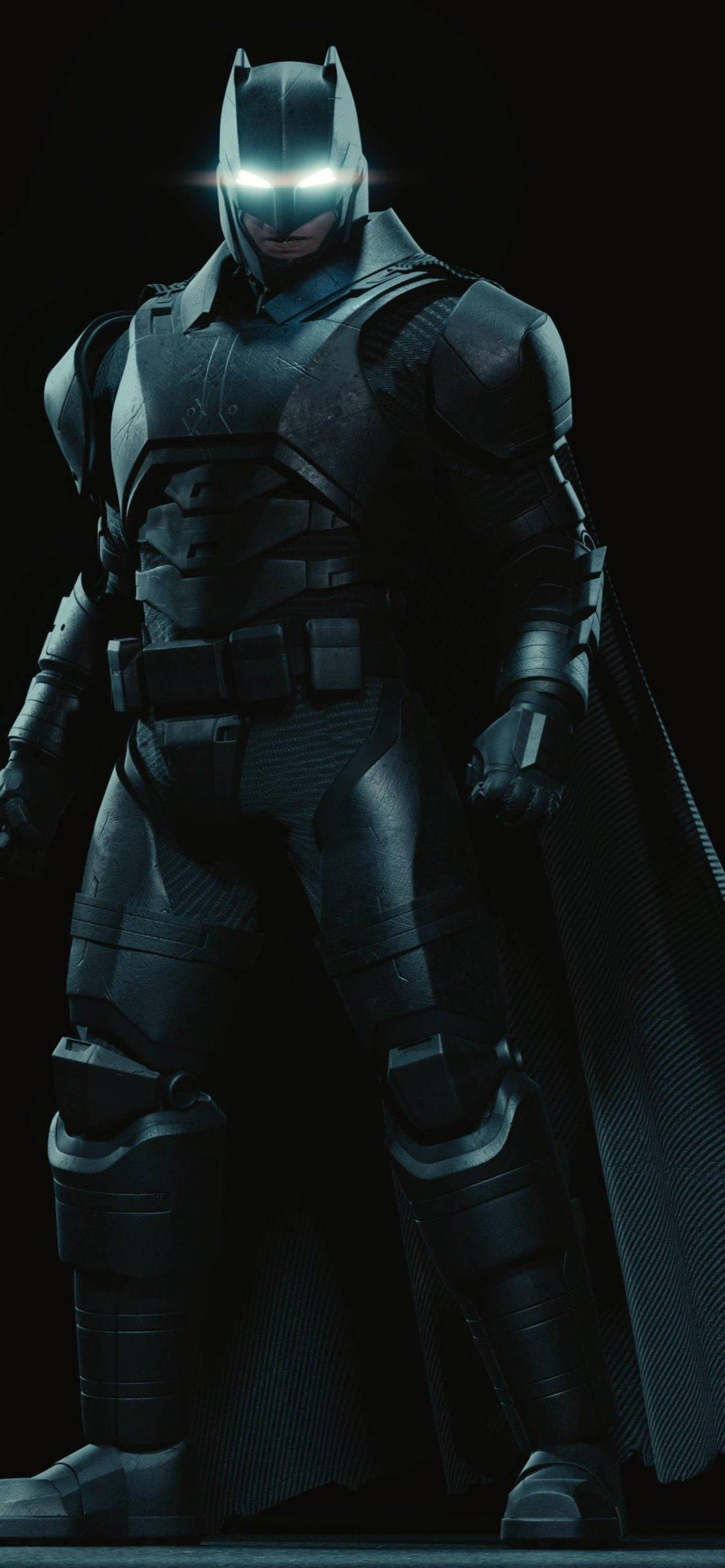 Batman Whole Body Art iPhone X Wallpaper