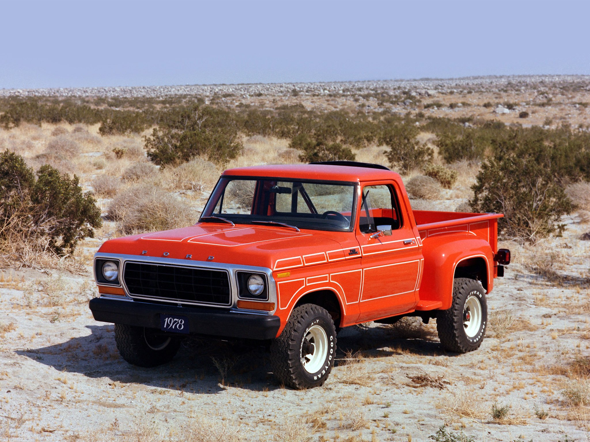 1978 Ford F 100 classic truck 4x4 wallpaper background