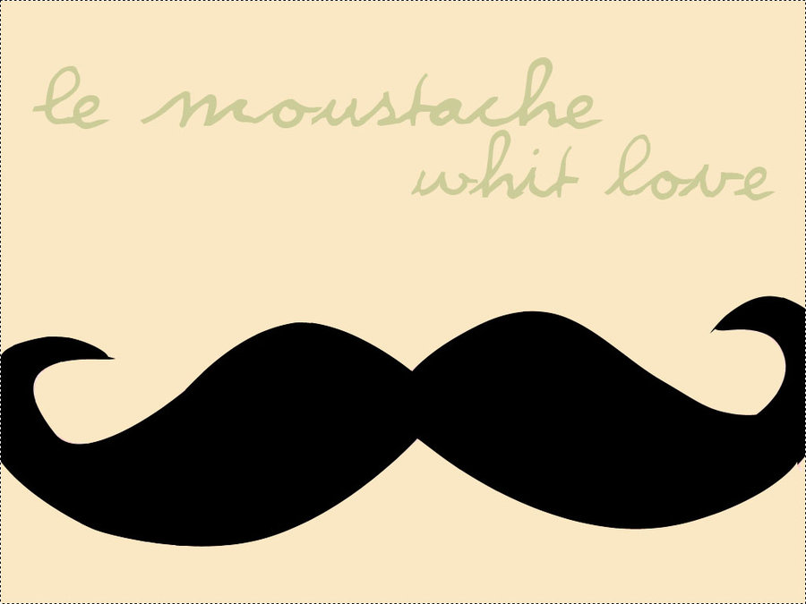 Moustache Wallpaper HD Background Image