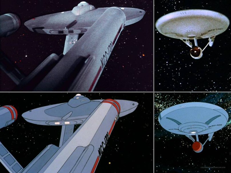Live Action And Animated Enterprise P Wallpaper