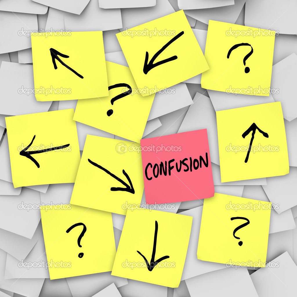Confusion Sticky Notes Wallpaper S