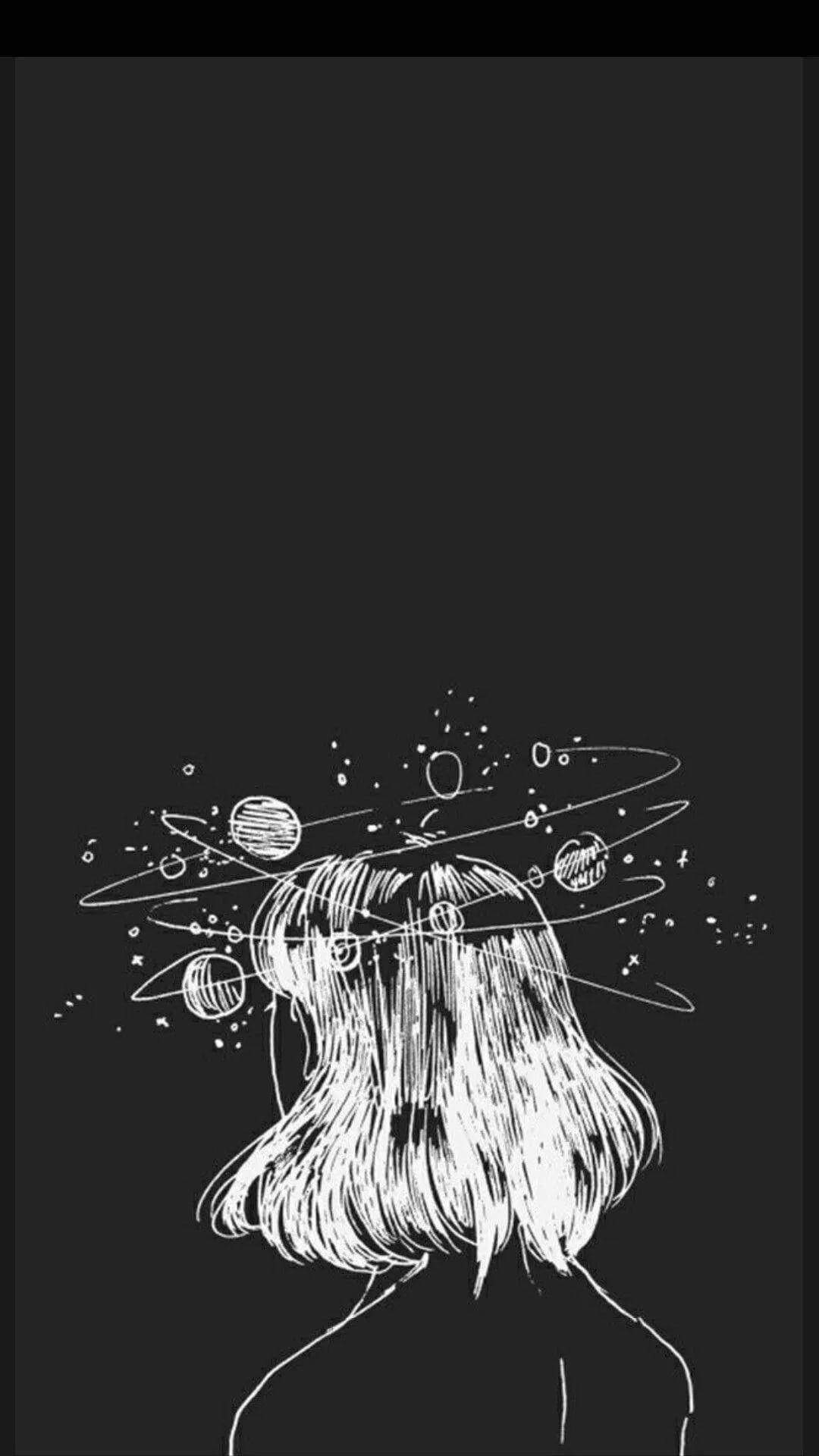 Sad Girl Aesthetic Picture Wallpaper