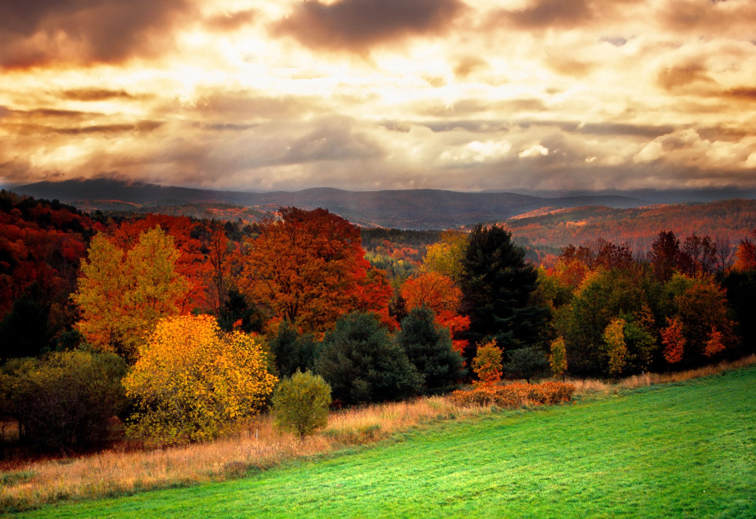 Autumn Colors New England In Fall Hot Girls Wallpaper