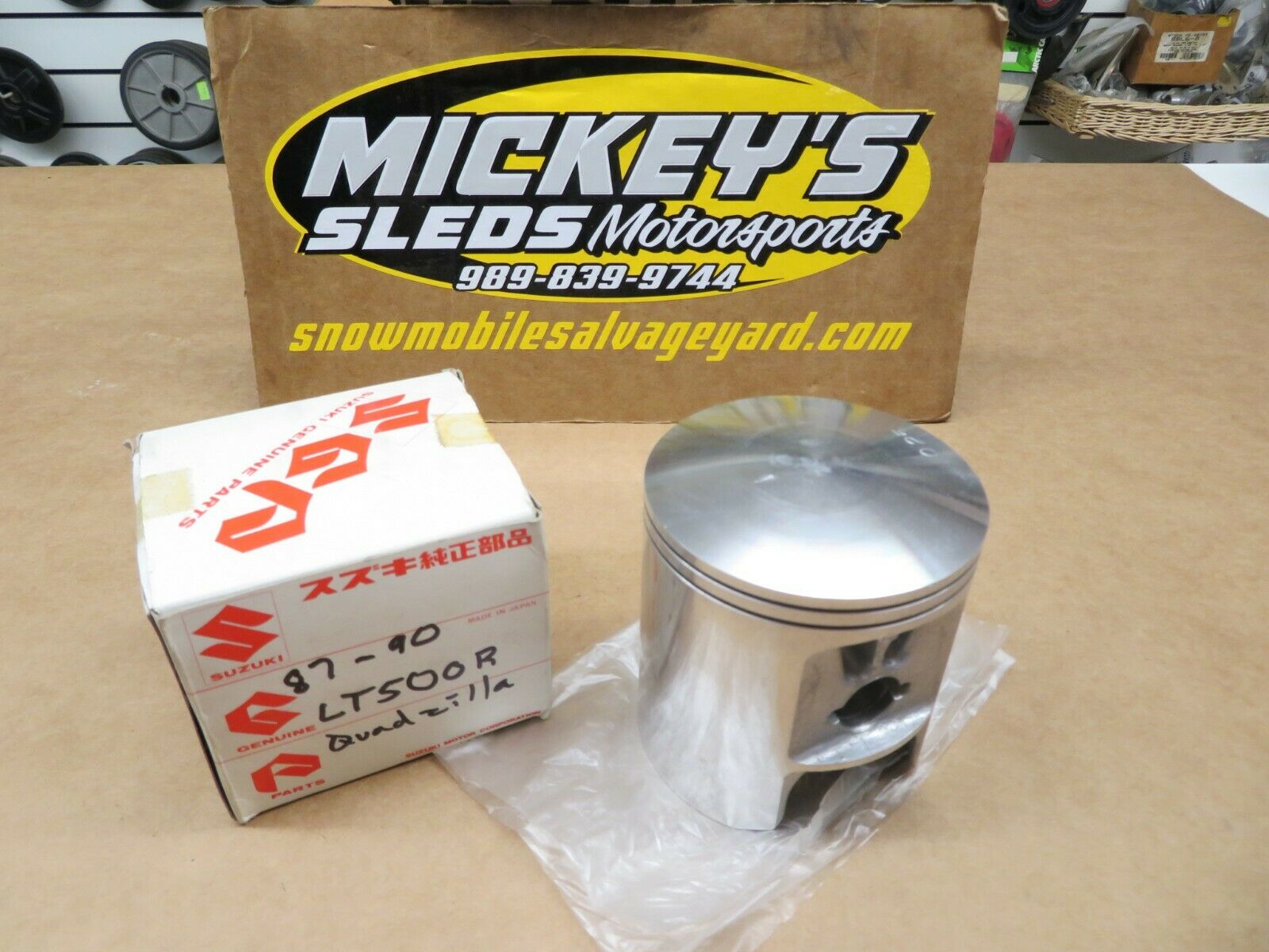 Oem Suzuki Lt500r Rl Quadzilla Oversize Piston