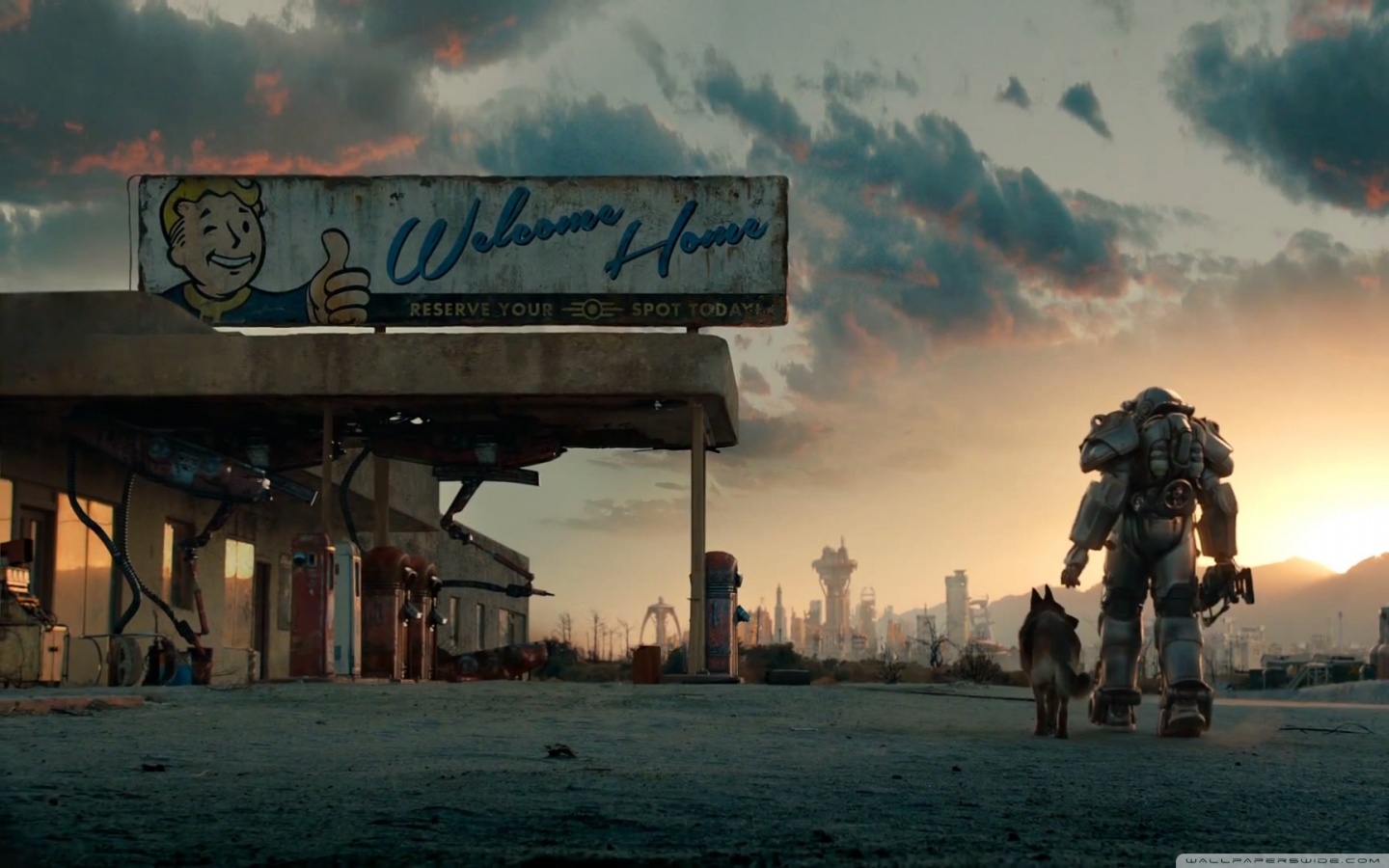 Fallout 4 Trailer 4K HD Desktop Wallpaper for 4K Ultra HD TV