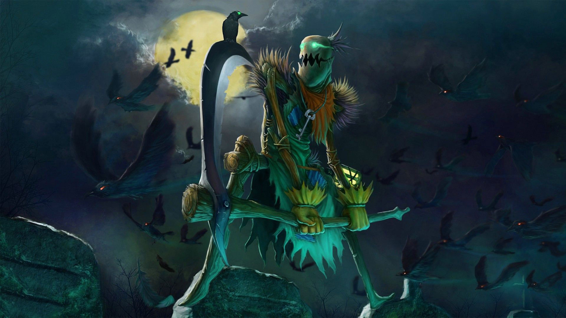 Fiddlesticks In League Of Legends Wallpaper