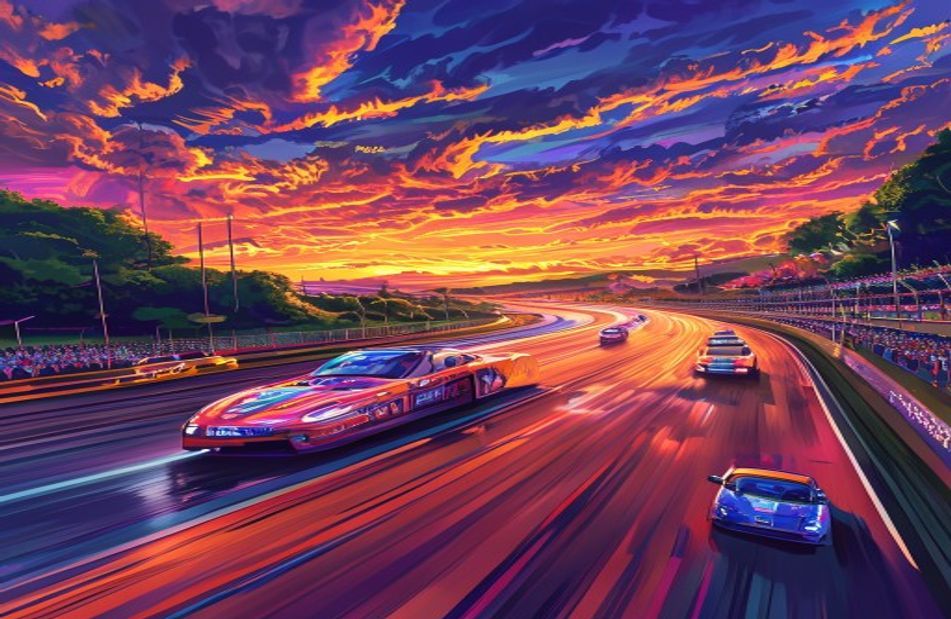 Race Track Wallpaper