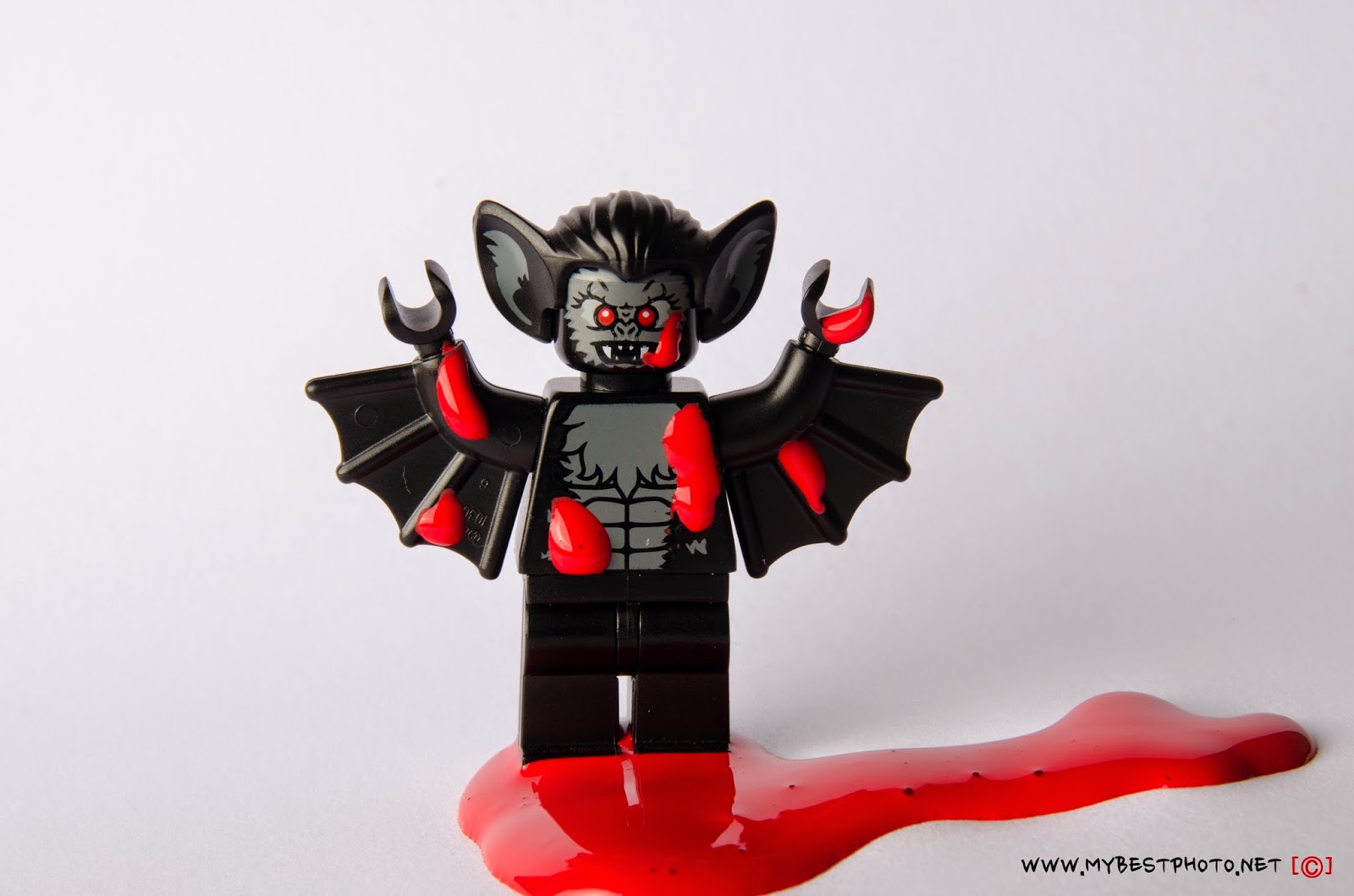 Lego Minifigure Series Vampire Bat Wallpaper