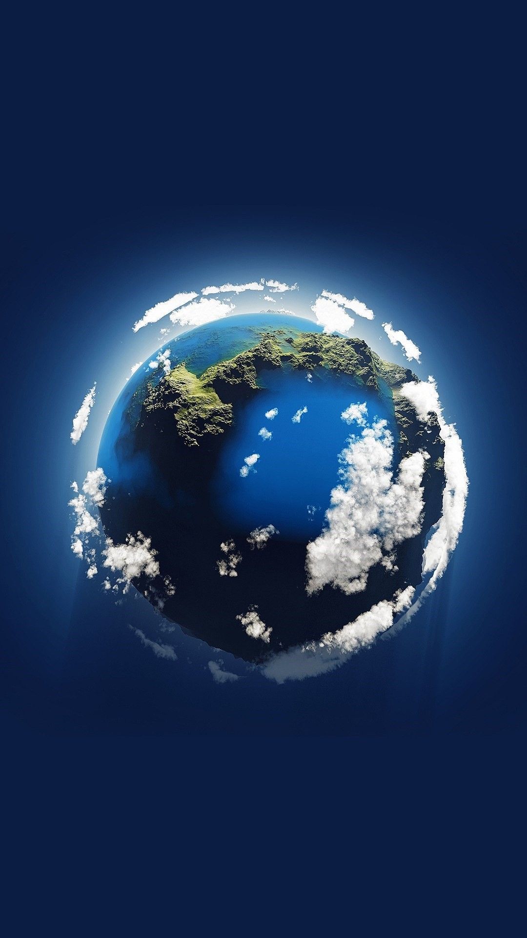 Ios Globe Wallpaper