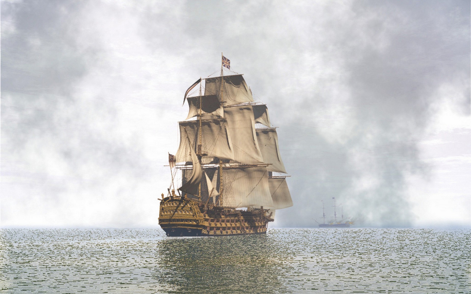Old Sailing Ships Desktop Wallpaper