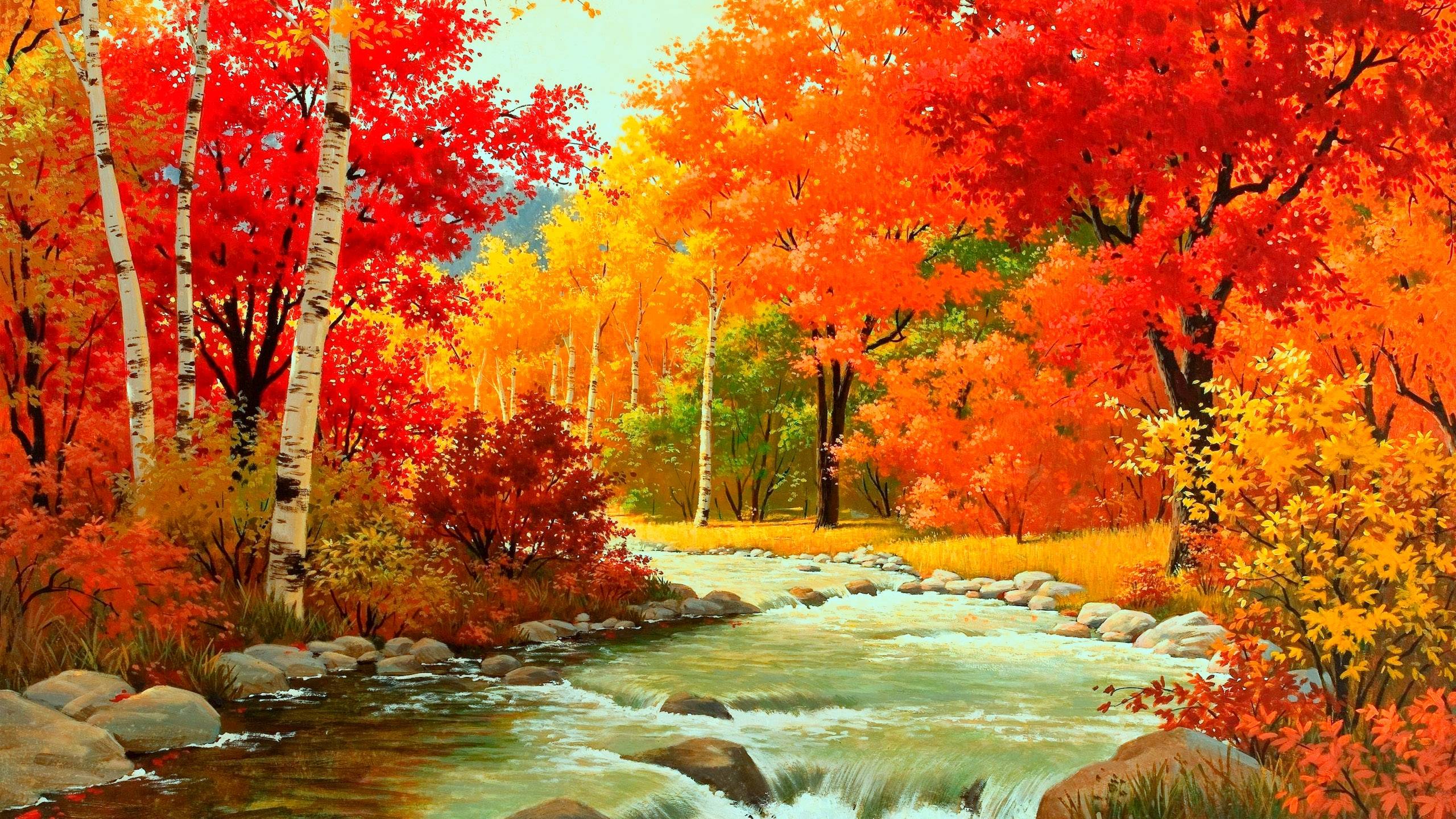 HD Autumn Wallpapers 2560x1440