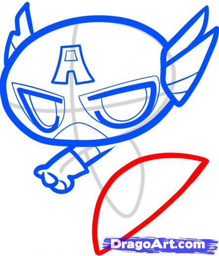 How To Draw Chibi Captain America Step HD Walls Find Wallpaper