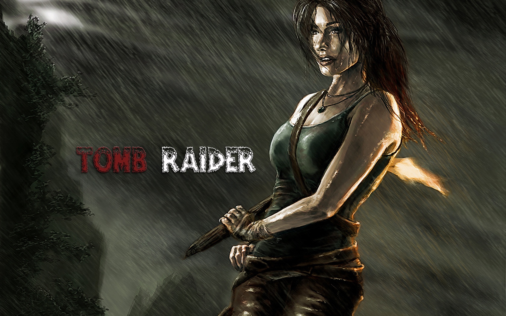 Tomb Raider Lara Croft Game 1680 x 1050 Download Close