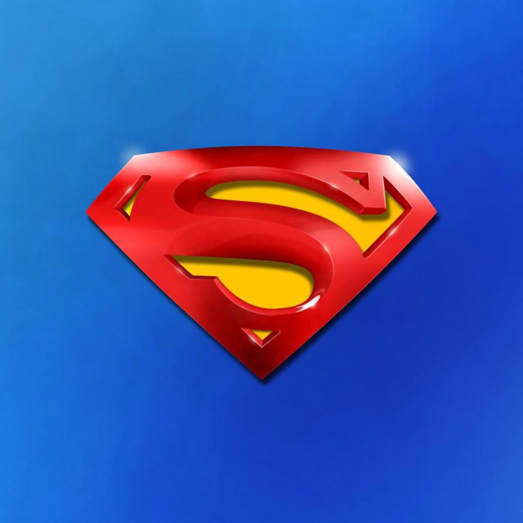 iPad Wallpapers Superman logo   Movie TV iPad iPad 2 iPad mini