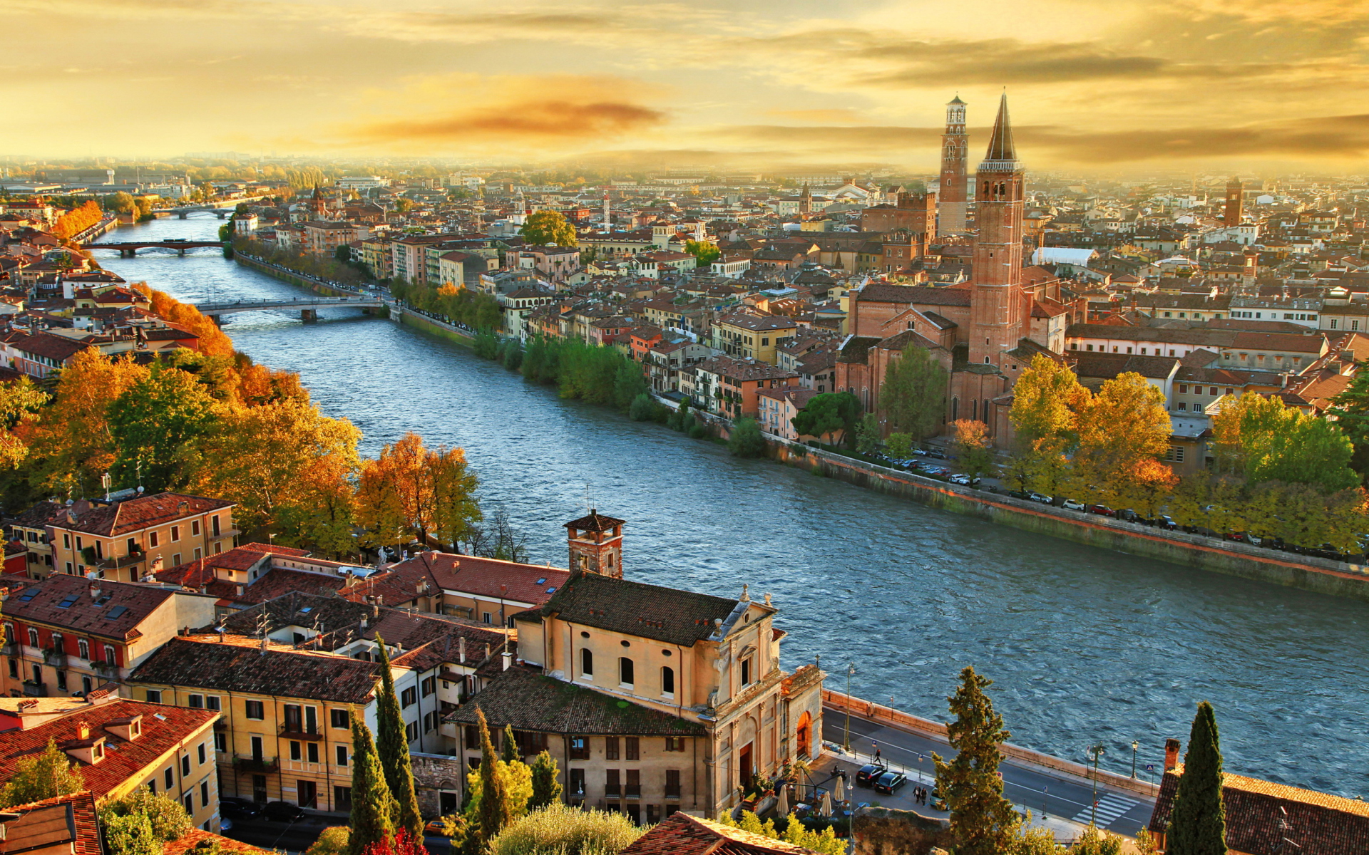 Italy City Wallpaper For Widescreen Desktop Pc