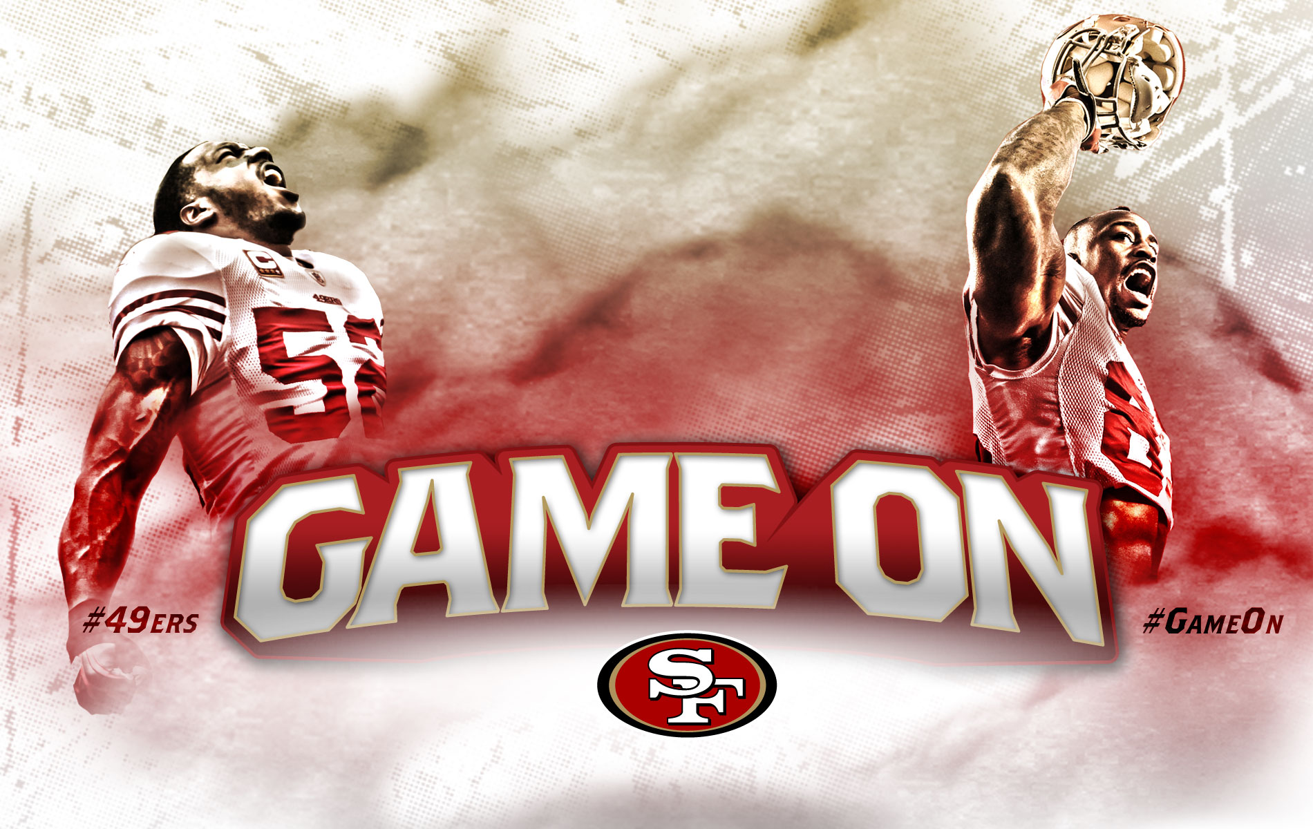  our new San Francisco 49ers wallpaper San Francisco 49ers wallpapers 1900x1200