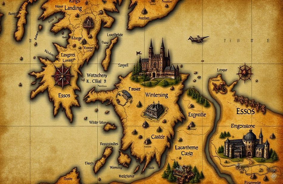 Game Of Thrones Map Wallpaper