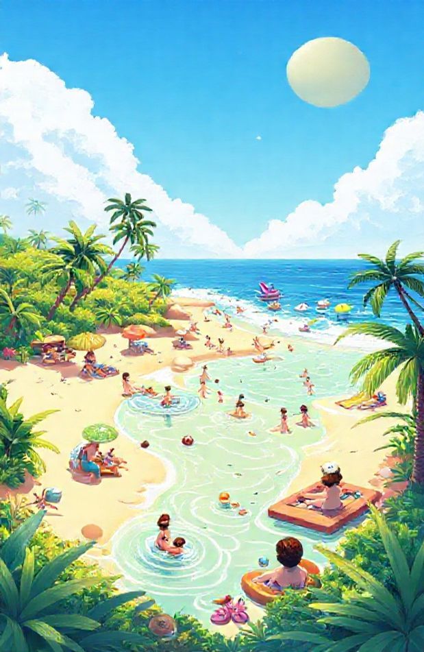 Summertime Saga Wallpaper