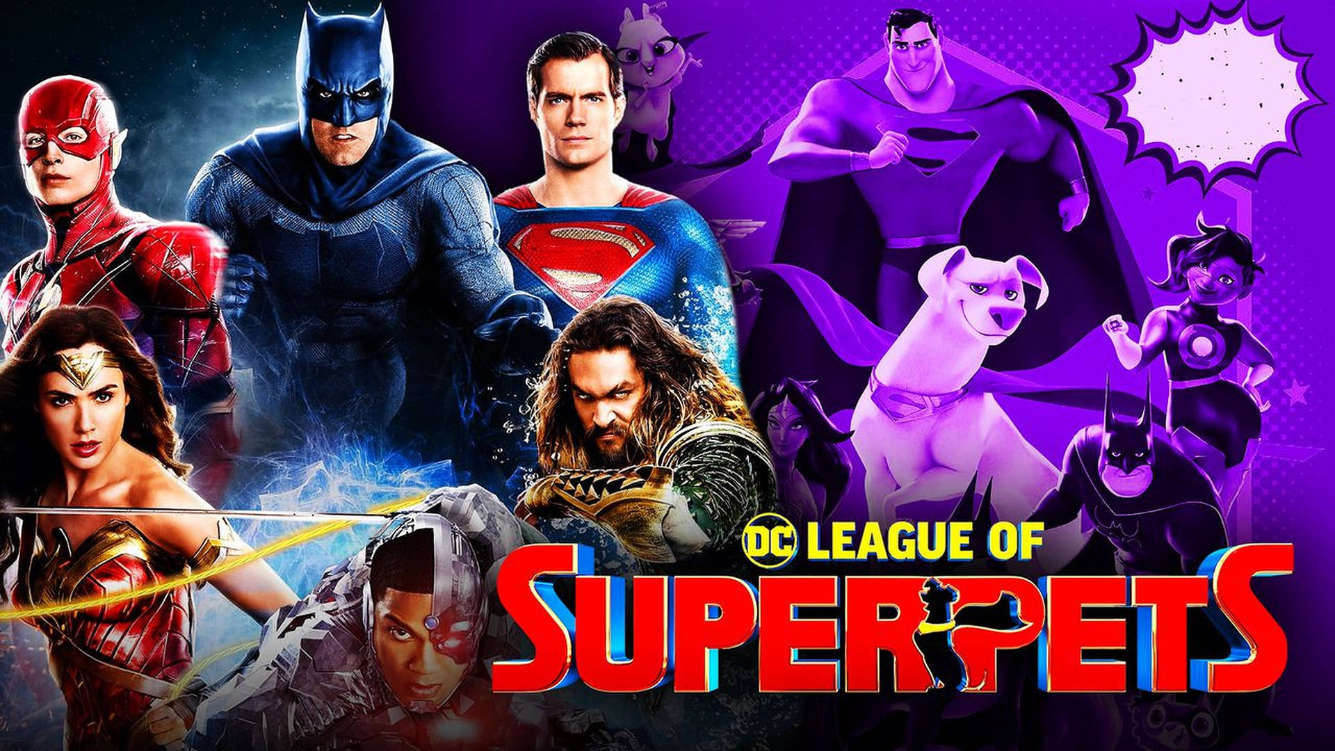 Dc League Of Super Pets Wallpaper