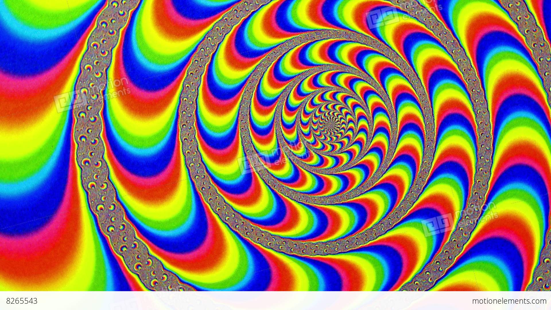 Hypnotic Maelstrom Swirling Animation Background Stock