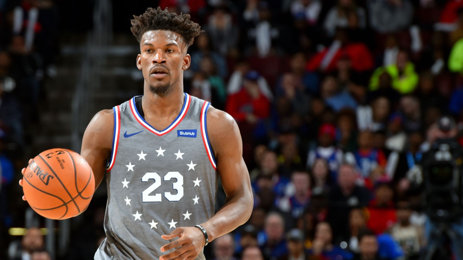 Butler Carries 76ers To Win In Home Debut Espn Video