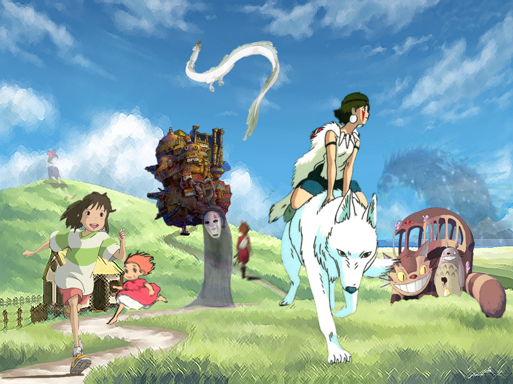 Studio Ghibli Collage by immortalxXxlover25