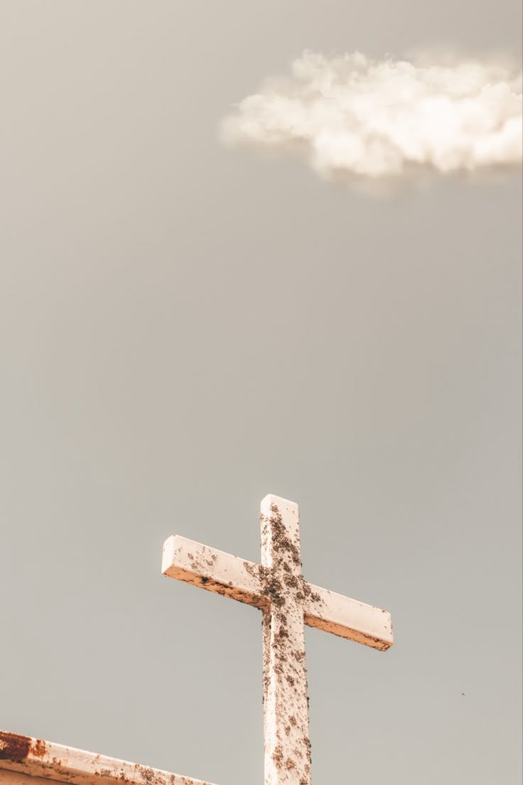 Aesthetic Cross Background Wallpaper