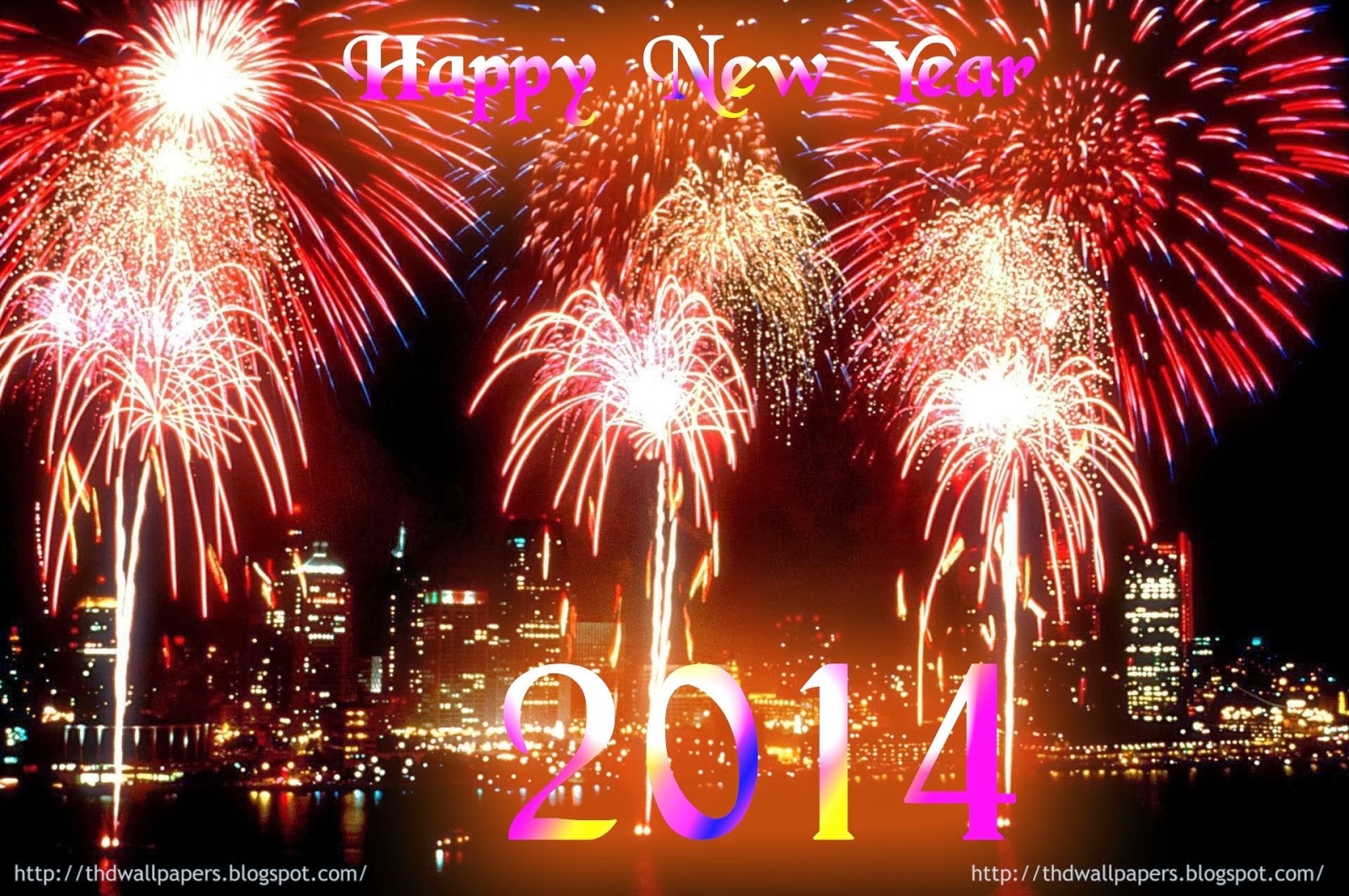 Happy New Year Eve Wallpaper Pictures Fireworks