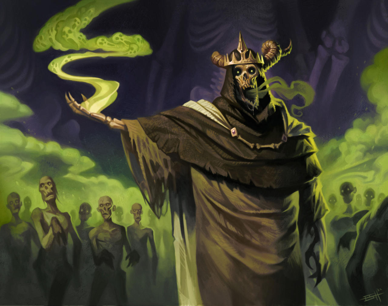The Lich By Edgarsh422 Wallpaper