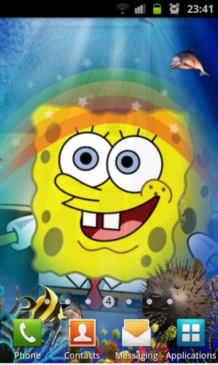 Nerd Spongebob Squarepants Wallpaper Live