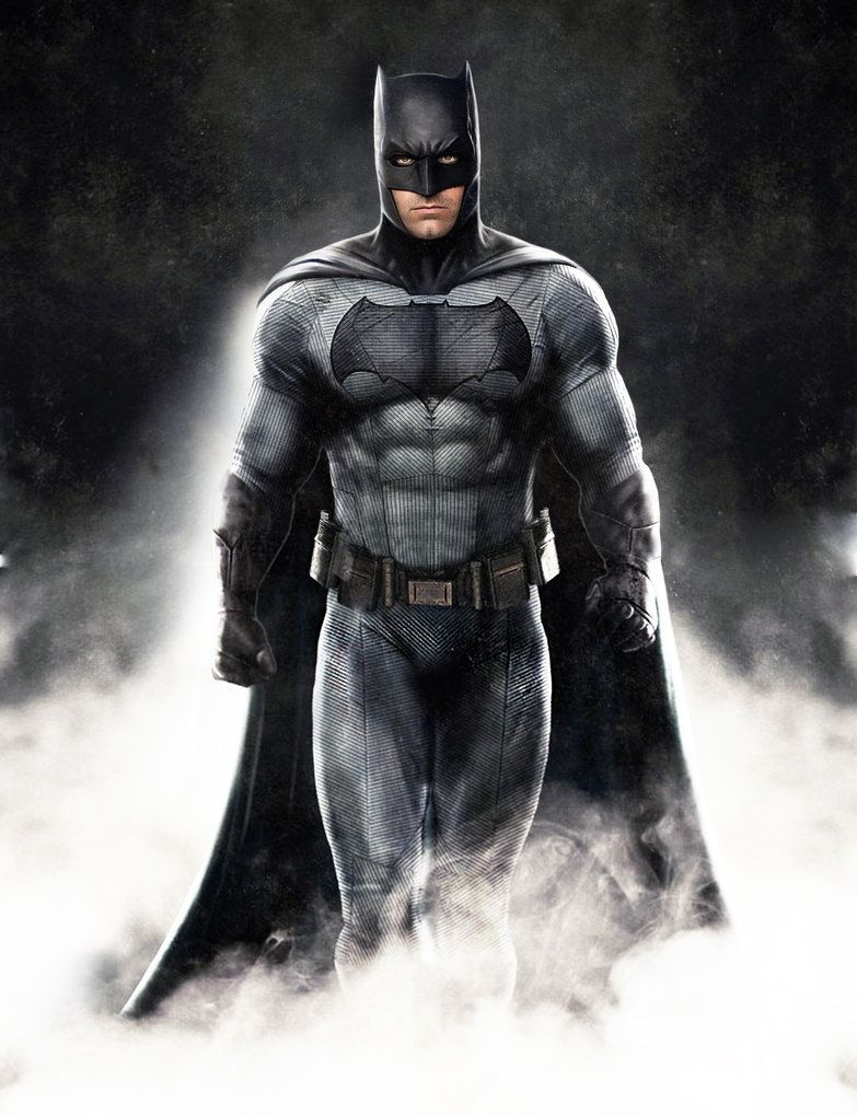 Ben Affleck As Batman By Luisbury Zine