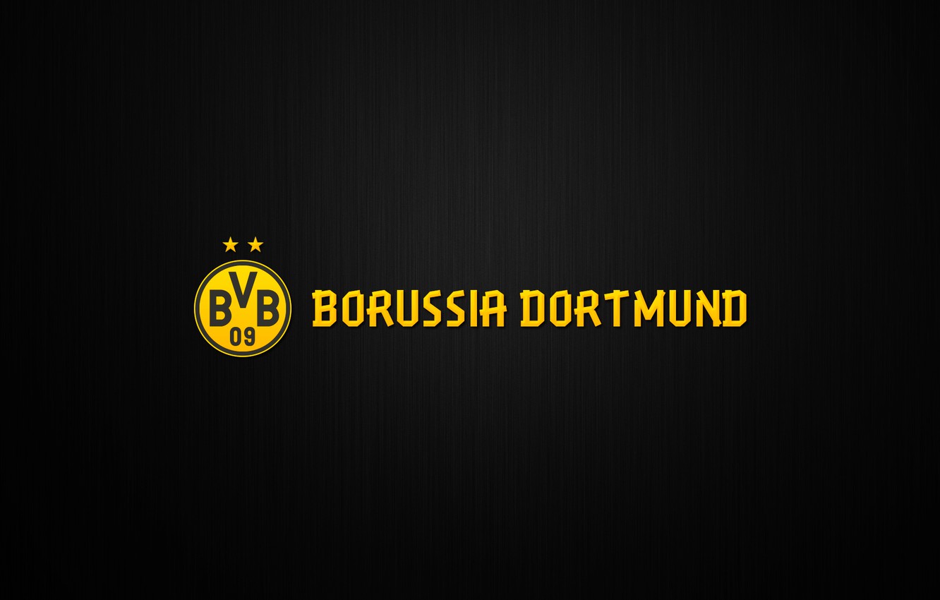 Wallpaper Yellow Sport Logo Background Dortmund Borussia