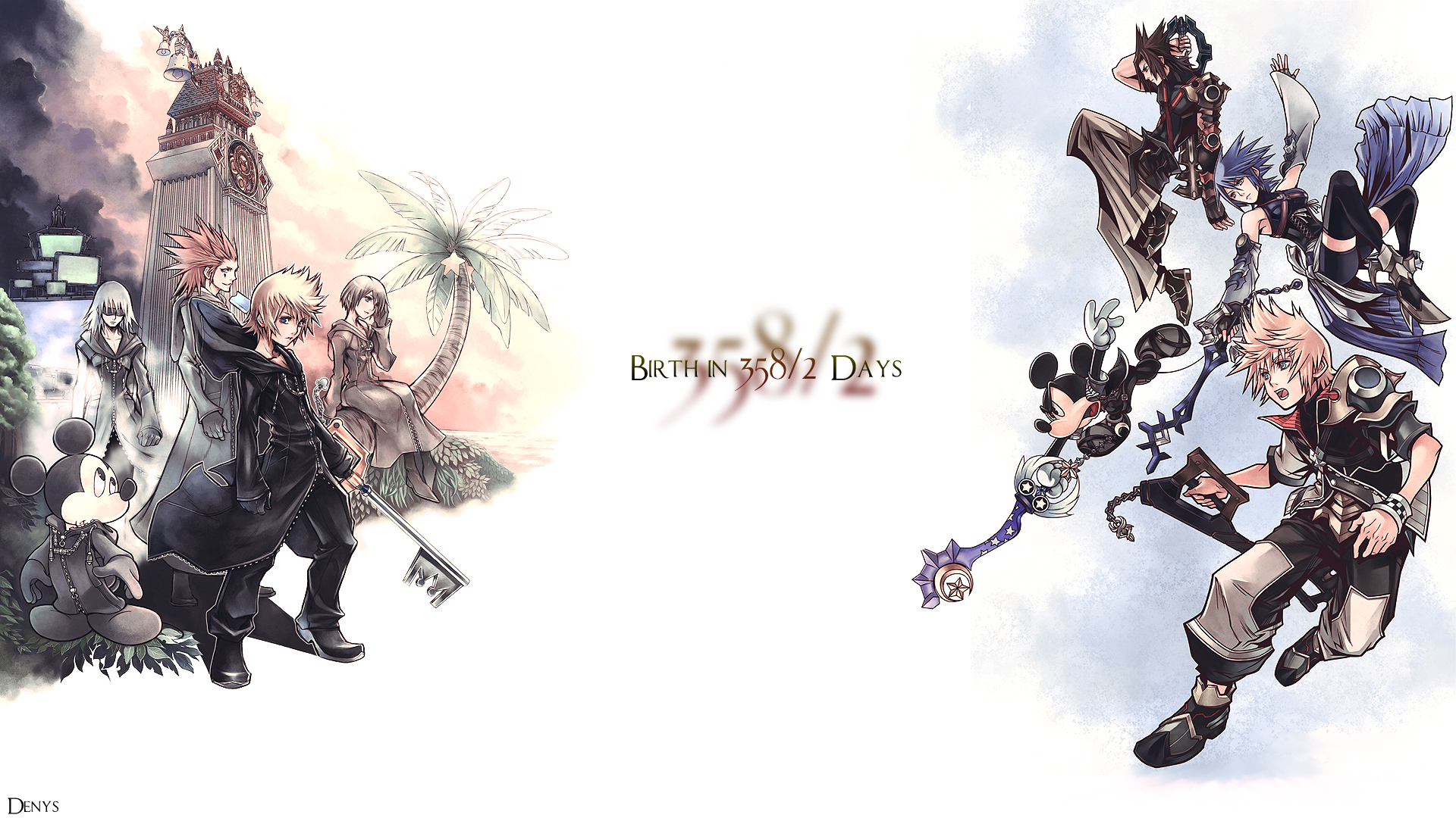 Kingdom Hearts 3582 Days Wallpaper   Zerochan Anime Image Board