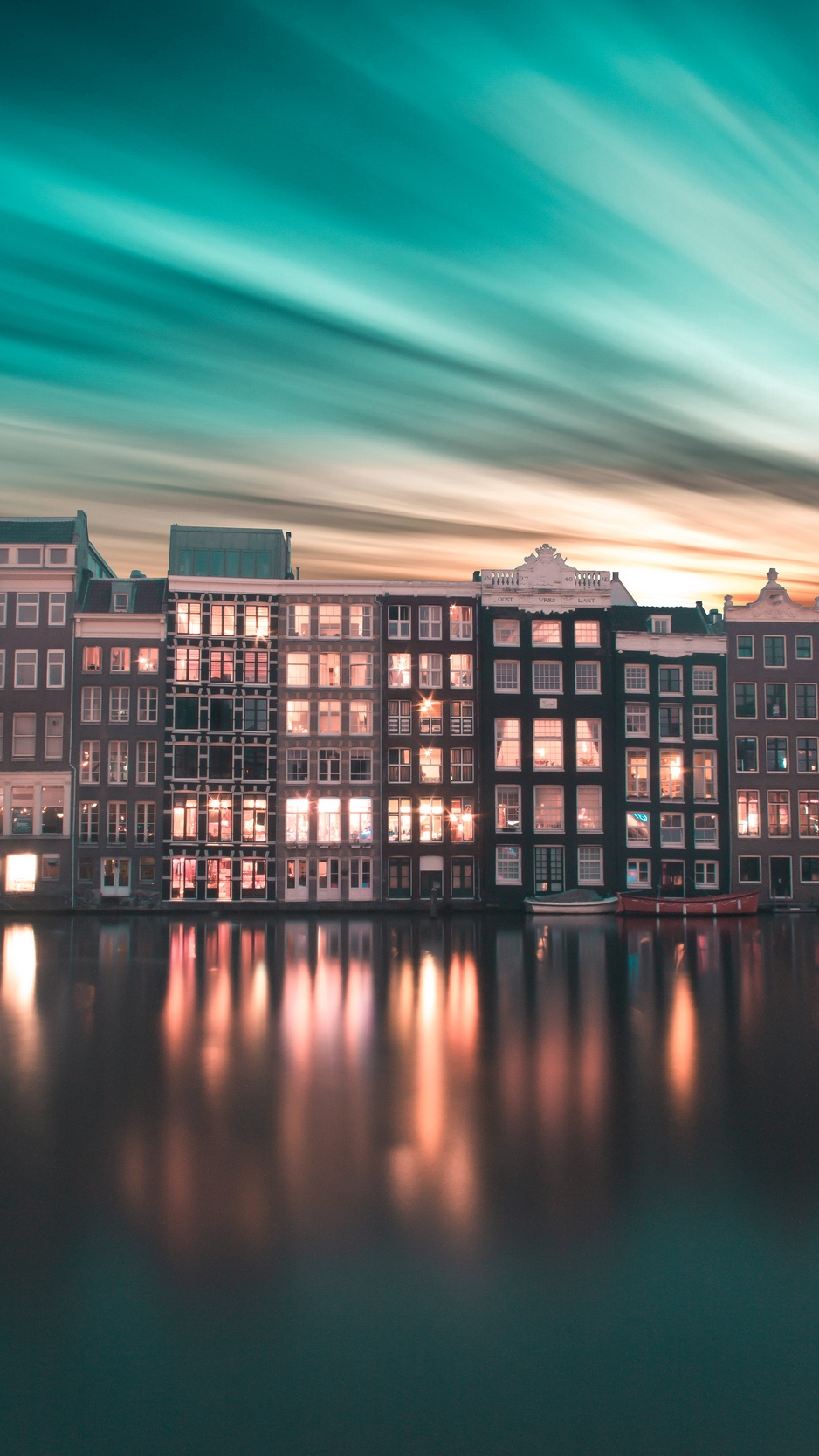 Wallpaper City Buildings Gradient Amsterdam Herlands Best