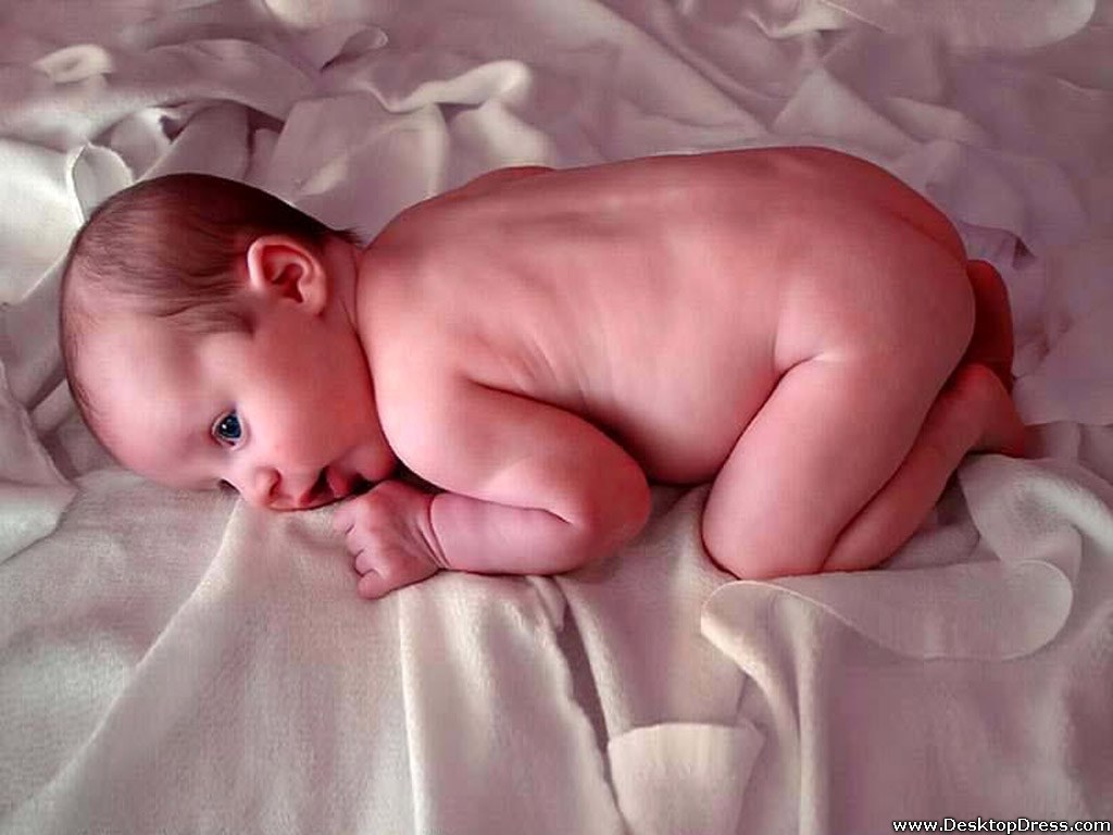 Desktop Wallpaper Babies Background Almost New Born Baby
