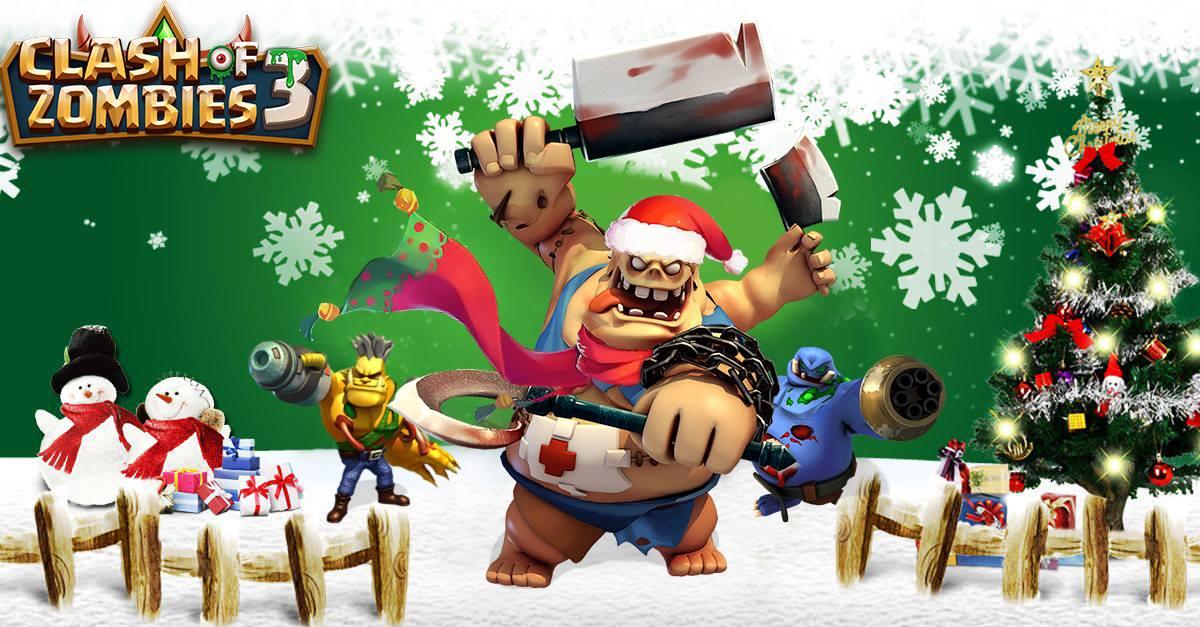 Clash Of Zombies War Summoners Merry Christmas E And