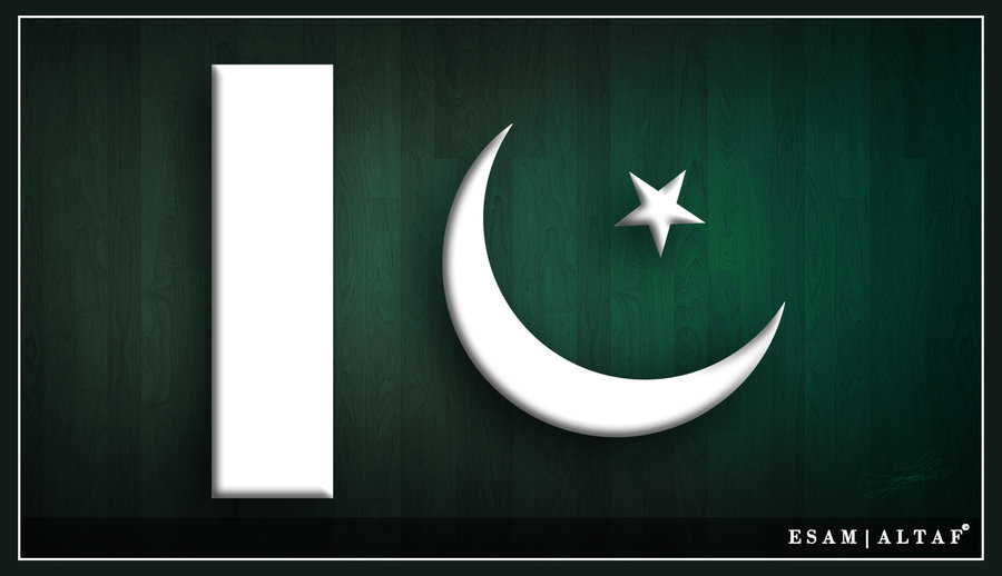 Art Pakistan Flag Wallpaper