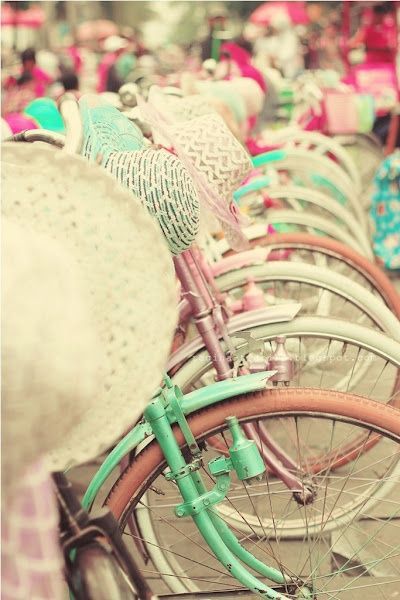 Vintage Bikes And Wallpaper