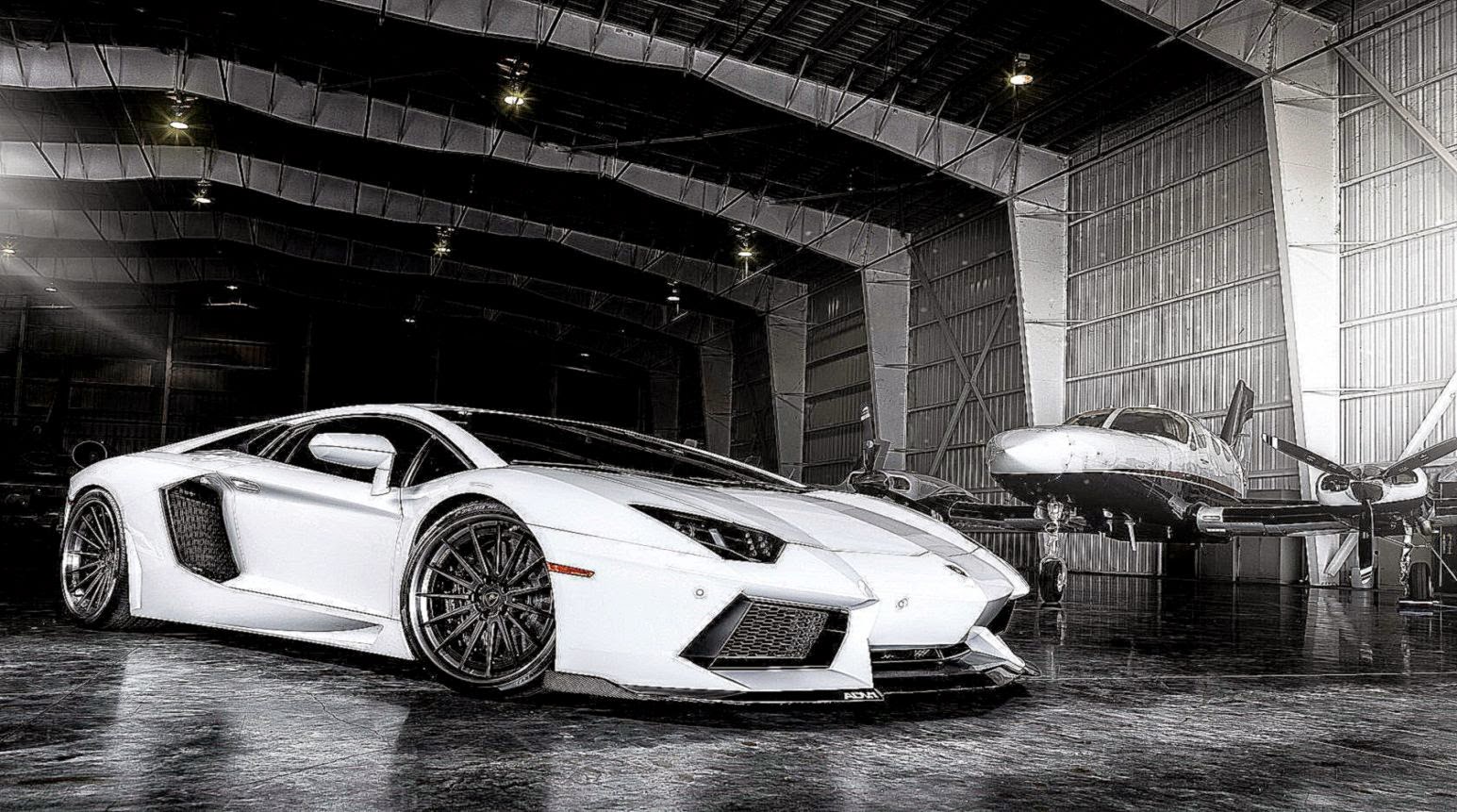 Lamborghini Wallpaper HD White Awesome City Best