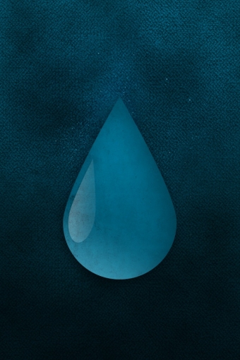 Raindrop iPhone HD Wallpaper
