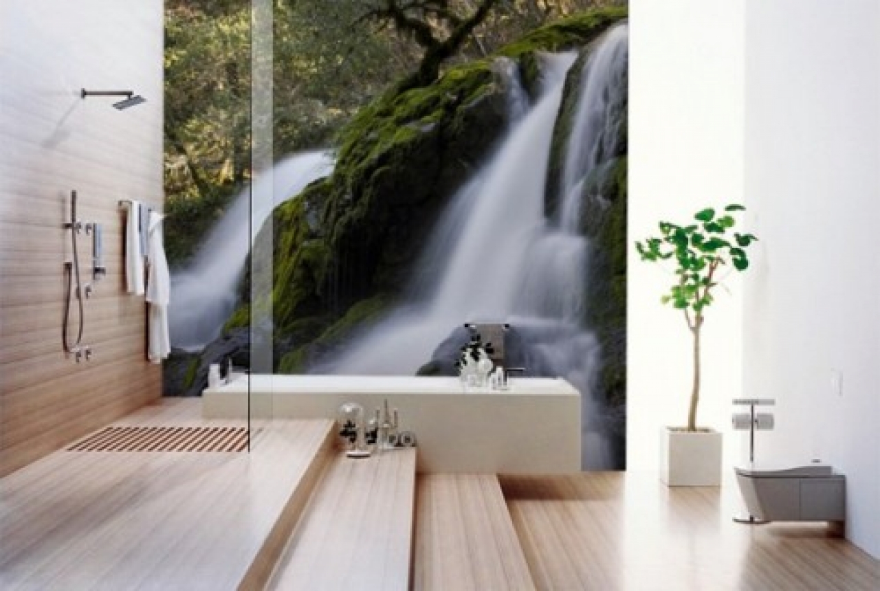 Free download Modern bathroom wallpaper designs [1280x860] for your