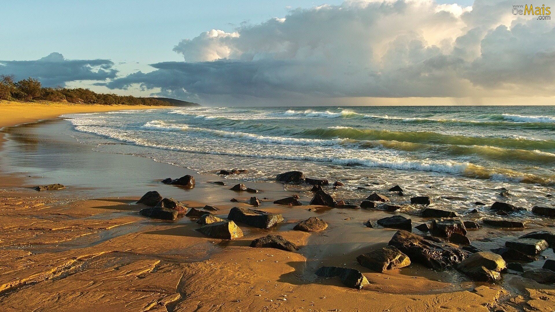 Osmais Papel De Parede Praia Das Pedras