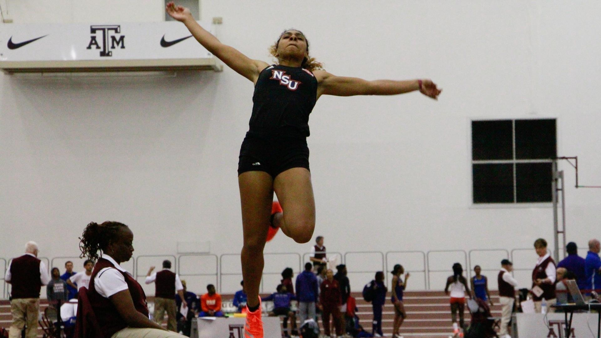 Jasmyn Steels Lady Demon Track Field Northwestern State