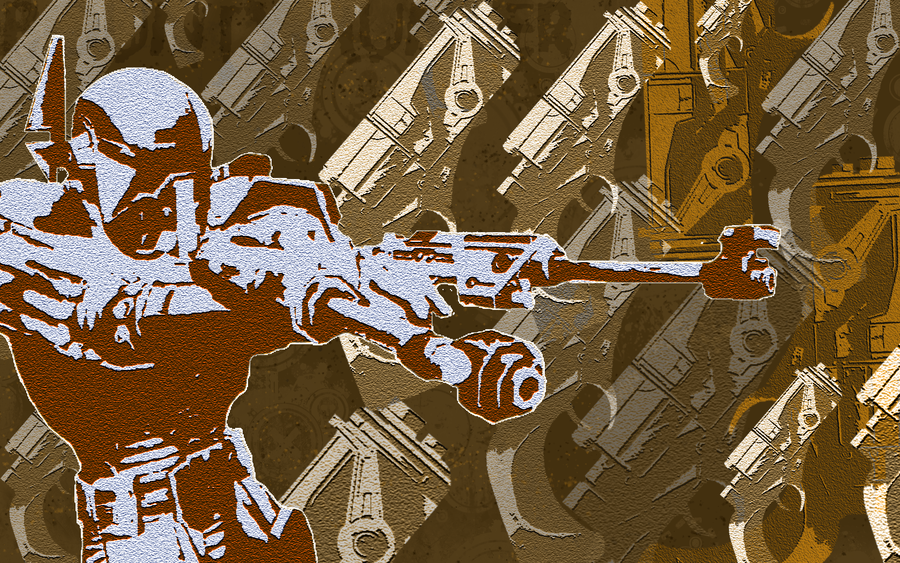 SWTOR Bounty Hunter Wallpaper by Chillinvillain 900x563