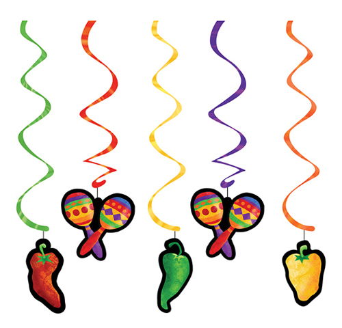 Printable Mexican Fiesta Borders