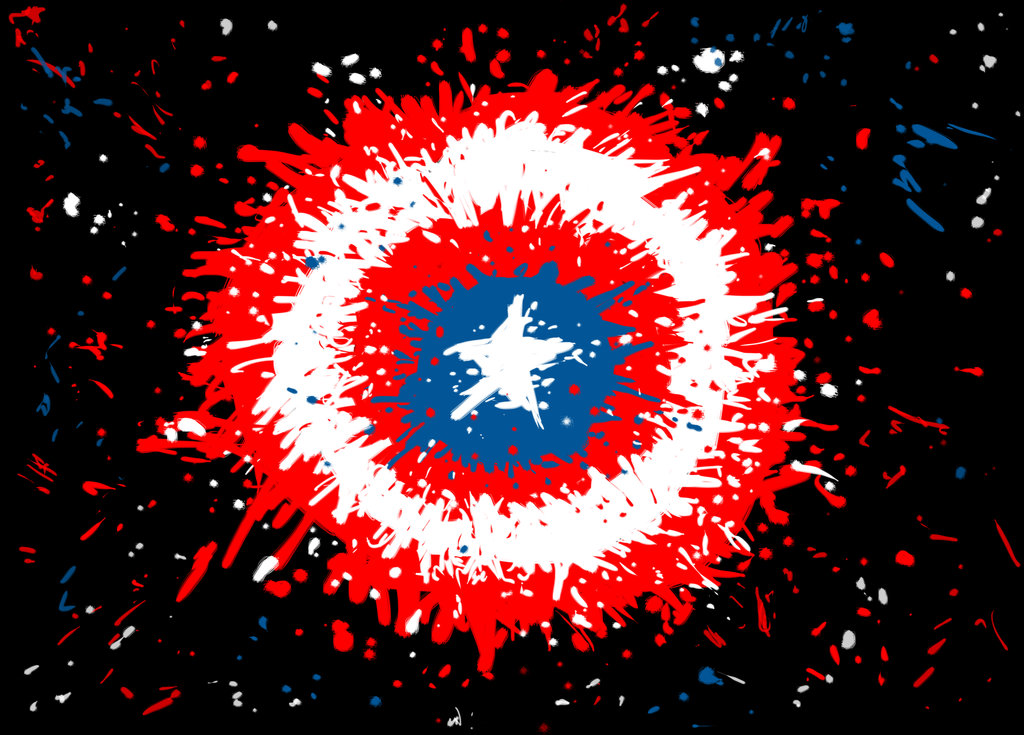 Captain America Minimalist Wallpaper By M1nutemen