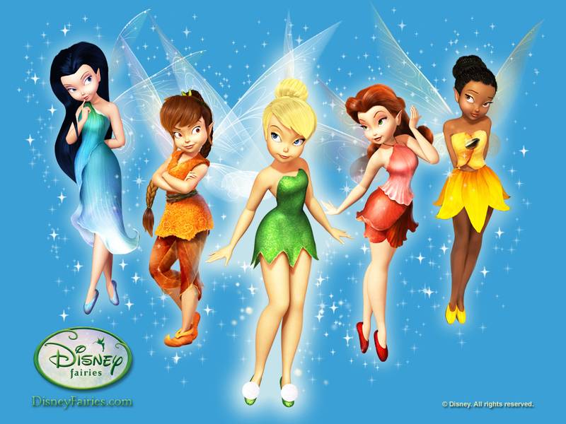 Tinkerbell And Friends All Flap Tastic Fairies